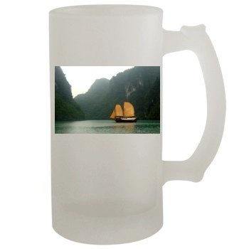 Mountains 16oz Frosted Beer Stein