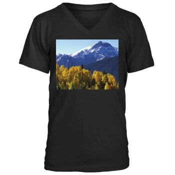 Mountains Men's V-Neck T-Shirt