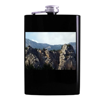 Mountains Hip Flask