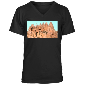 Mountains Men's V-Neck T-Shirt