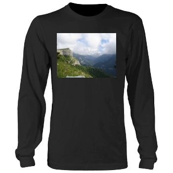 Mountains Men's Heavy Long Sleeve TShirt