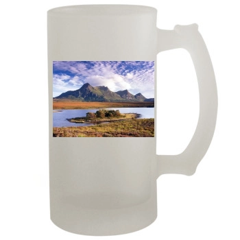 Mountains 16oz Frosted Beer Stein