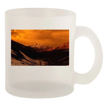 Mountains 10oz Frosted Mug