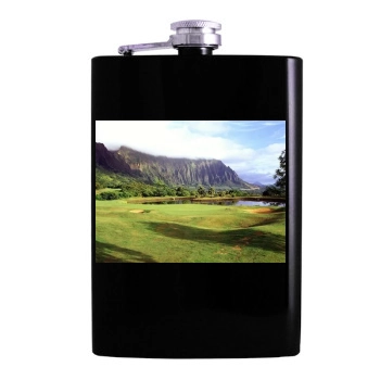 Mountains Hip Flask