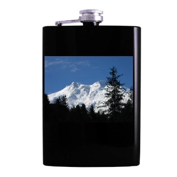 Mountains Hip Flask