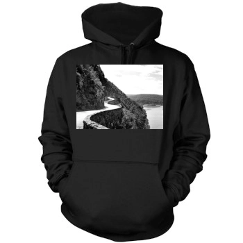 Mountains Mens Pullover Hoodie Sweatshirt