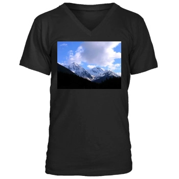 Mountains Men's V-Neck T-Shirt