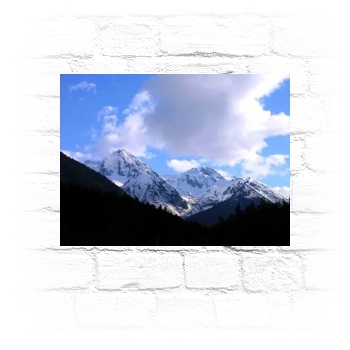 Mountains Metal Wall Art