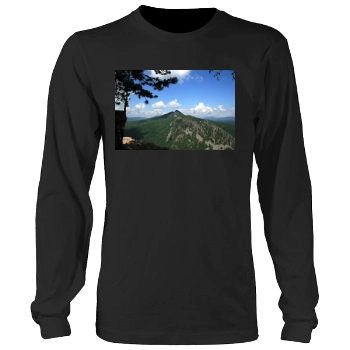 Mountains Men's Heavy Long Sleeve TShirt