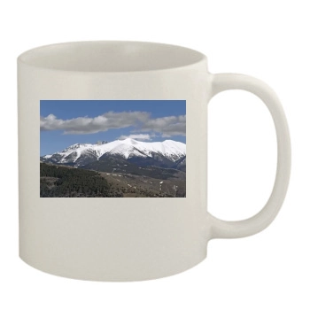 Mountains 11oz White Mug