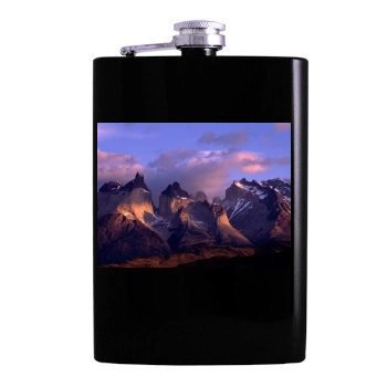 Mountains Hip Flask