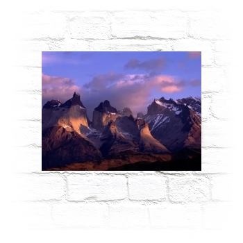 Mountains Metal Wall Art