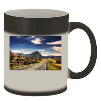 Mountains Color Changing Mug