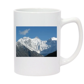 Mountains 14oz White Statesman Mug
