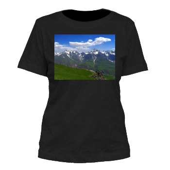 Mountains Women's Cut T-Shirt
