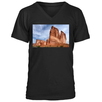 Mountains Men's V-Neck T-Shirt