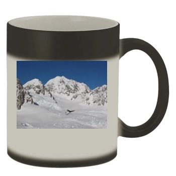 Mountains Color Changing Mug