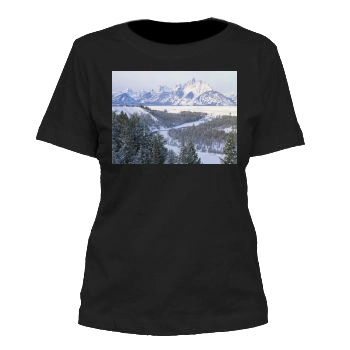 Mountains Women's Cut T-Shirt