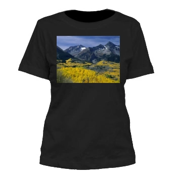 Mountains Women's Cut T-Shirt