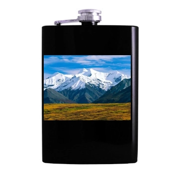 Mountains Hip Flask