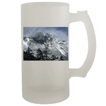 Mountains 16oz Frosted Beer Stein