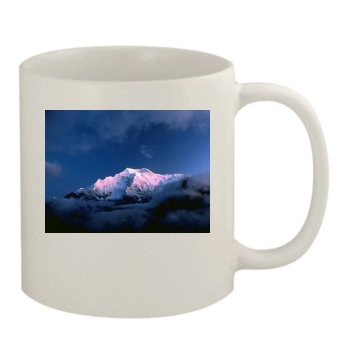 Mountains 11oz White Mug