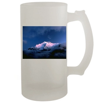 Mountains 16oz Frosted Beer Stein