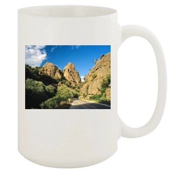 Mountains 15oz White Mug