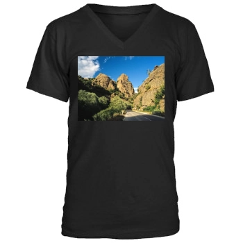 Mountains Men's V-Neck T-Shirt