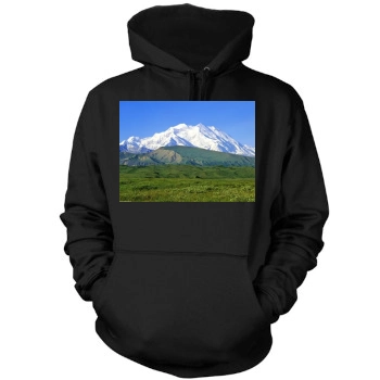 Mountains Mens Pullover Hoodie Sweatshirt