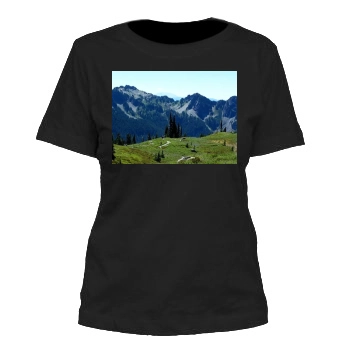 Mountains Women's Cut T-Shirt