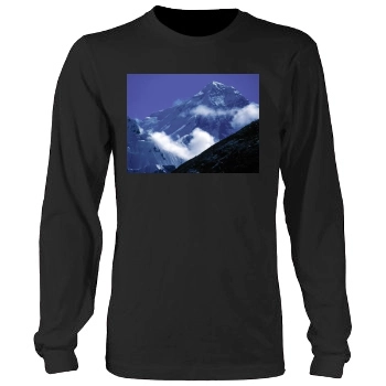 Mountains Men's Heavy Long Sleeve TShirt