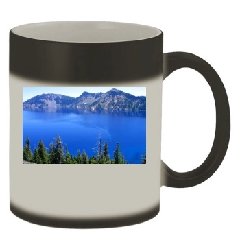 Mountains Color Changing Mug