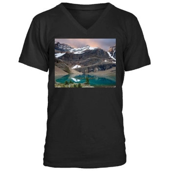 Mountains Men's V-Neck T-Shirt