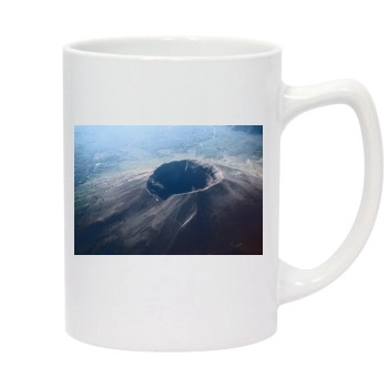 Volcanoes 14oz White Statesman Mug