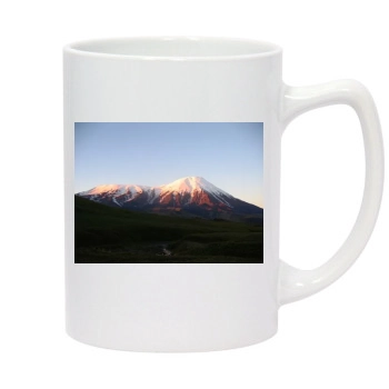 Volcanoes 14oz White Statesman Mug