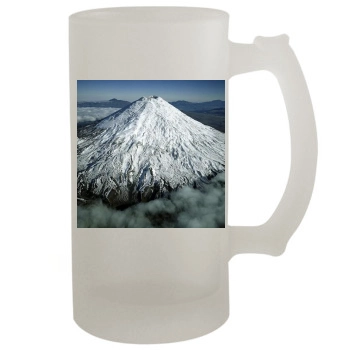 Volcanoes 16oz Frosted Beer Stein