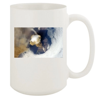 Volcanoes 15oz White Mug