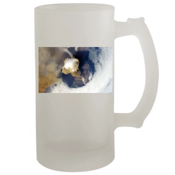 Volcanoes 16oz Frosted Beer Stein