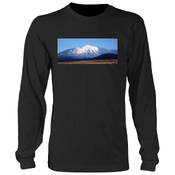 Volcanoes Men's Heavy Long Sleeve TShirt