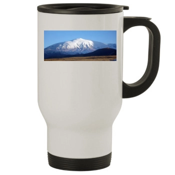 Volcanoes Stainless Steel Travel Mug