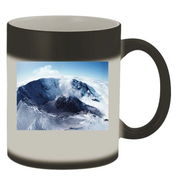 Volcanoes Color Changing Mug