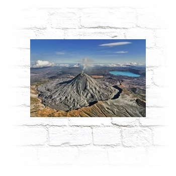 Volcanoes Metal Wall Art