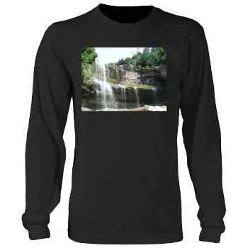 Waterfalls Men's Heavy Long Sleeve TShirt