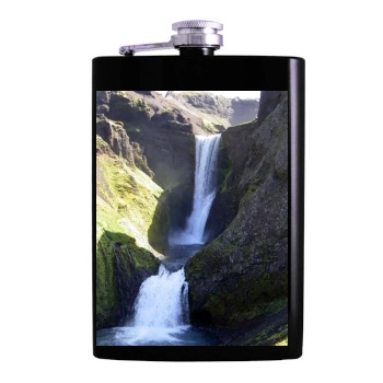 Waterfalls Hip Flask