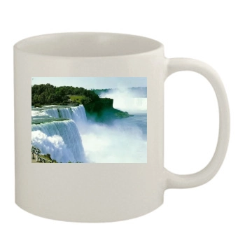 Waterfalls 11oz White Mug