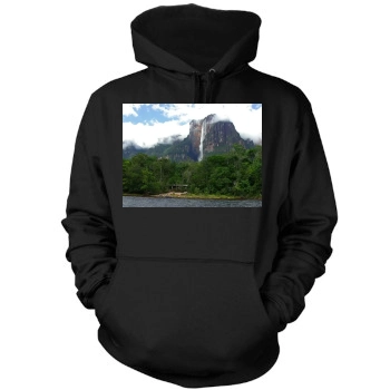 Waterfalls Mens Pullover Hoodie Sweatshirt