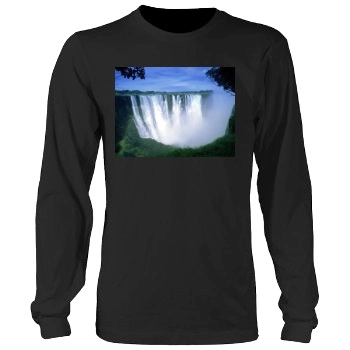 Waterfalls Men's Heavy Long Sleeve TShirt