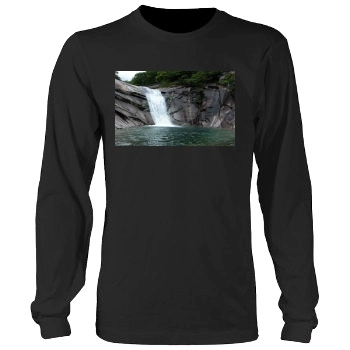 Waterfalls Men's Heavy Long Sleeve TShirt