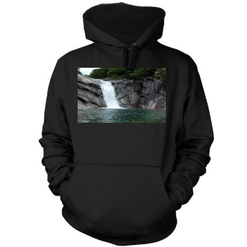 Waterfalls Mens Pullover Hoodie Sweatshirt